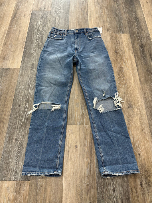 Jeans Straight By Abercrombie And Fitch  Size: 4l