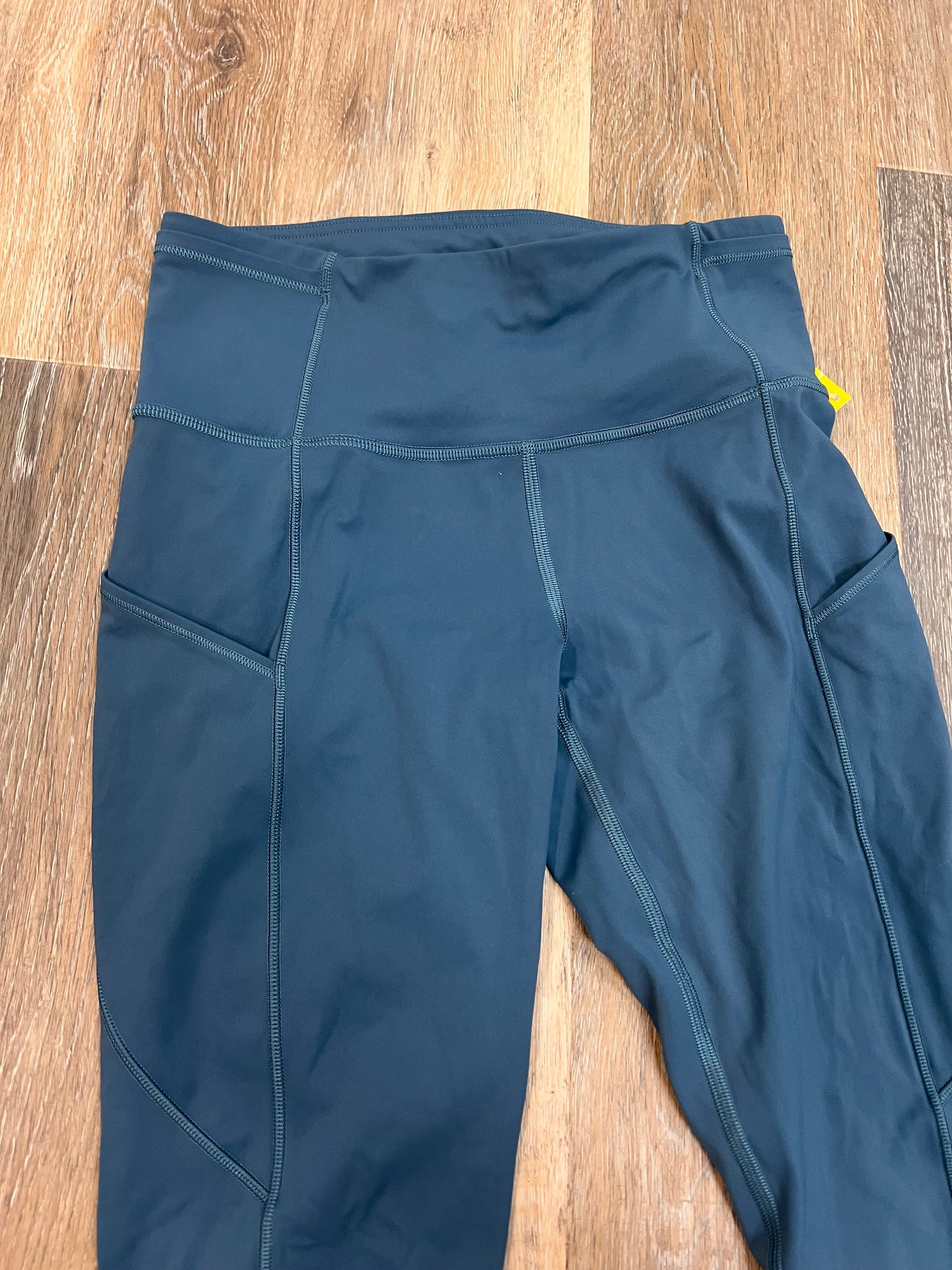 Athletic Leggings By Lululemon In Blue, Size: 4