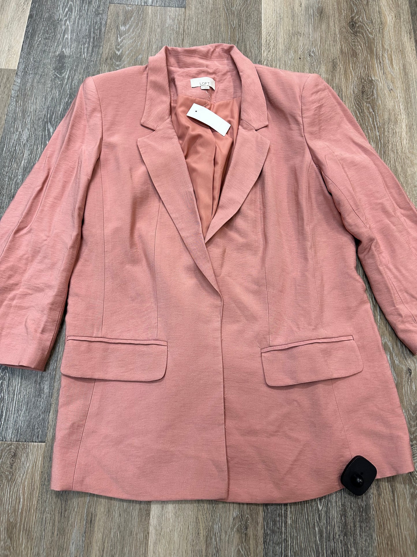 Blazer By Loft In Pink, Size: 10