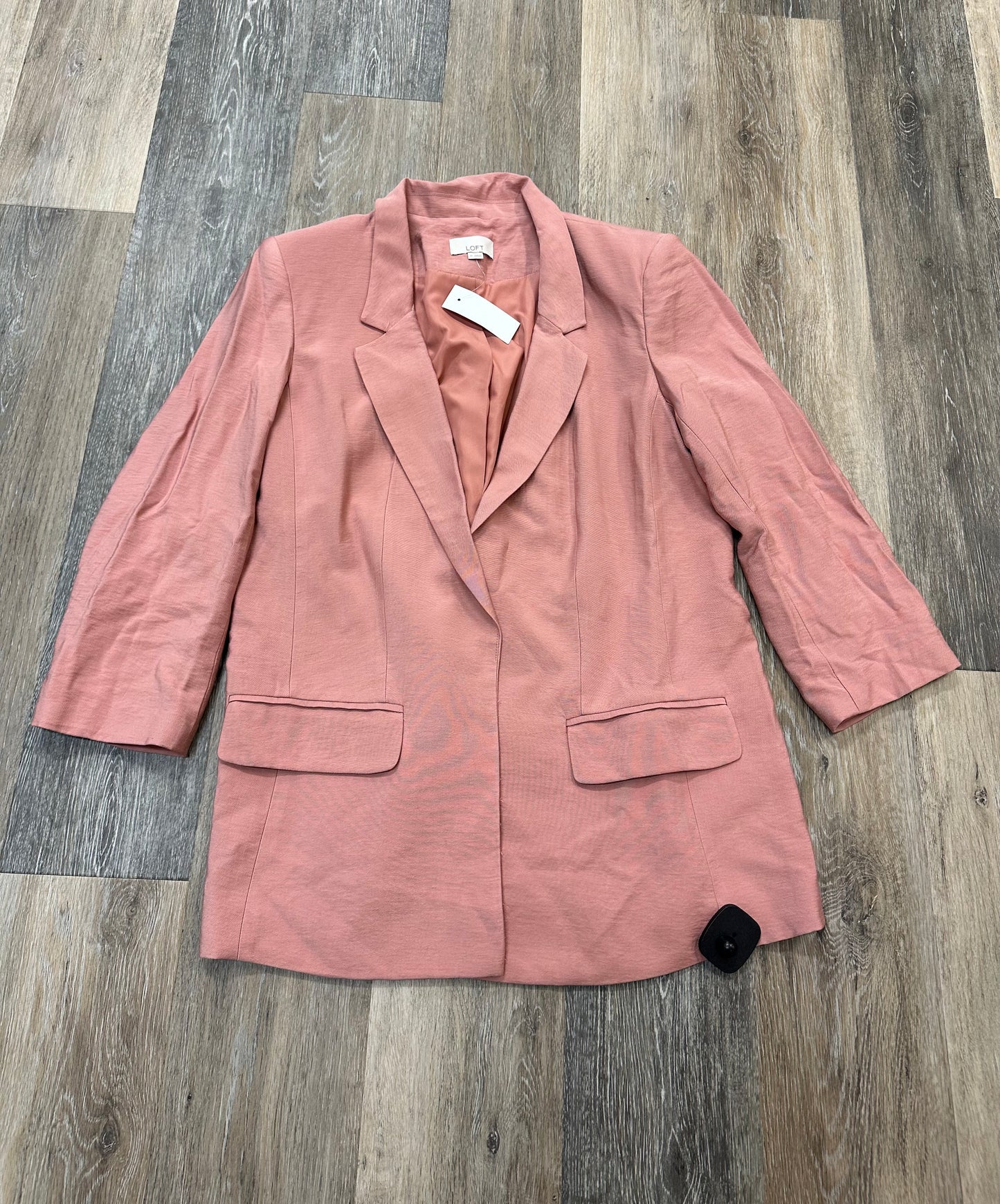 Blazer By Loft In Pink, Size: 10