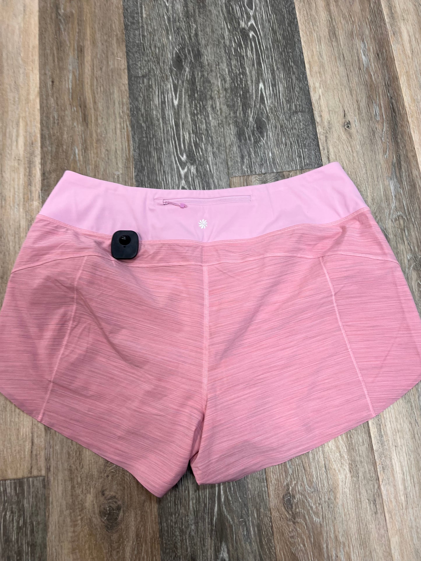 Athletic Shorts By Athleta In Pink, Size: 1x