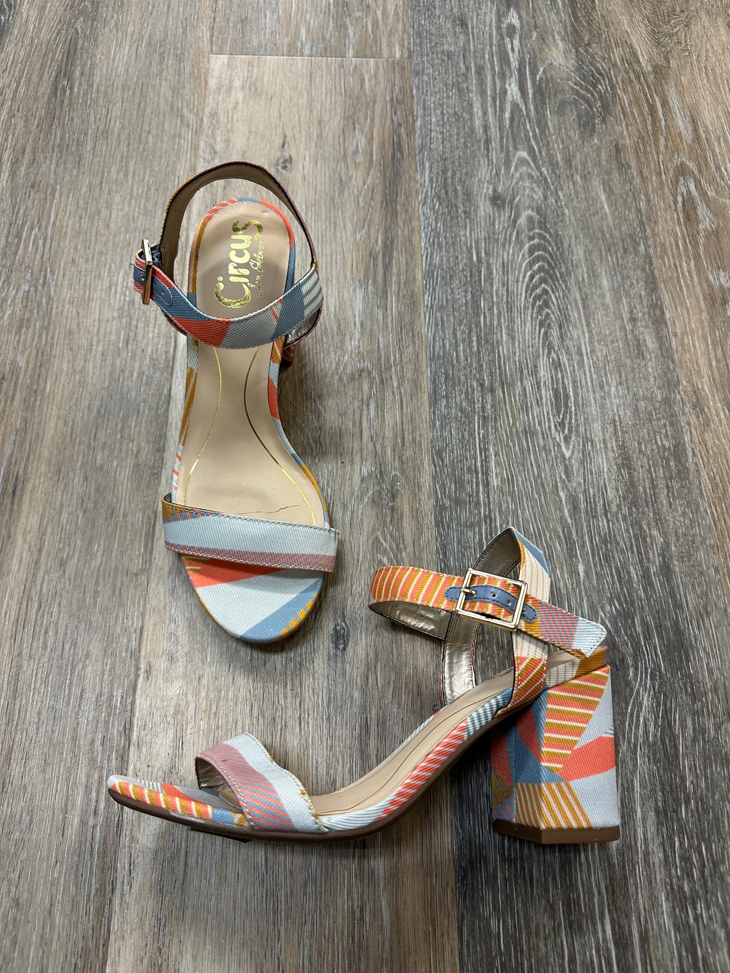 Shoes Heels Block By Circus By Sam Edelman In Multi-colored, Size: 6