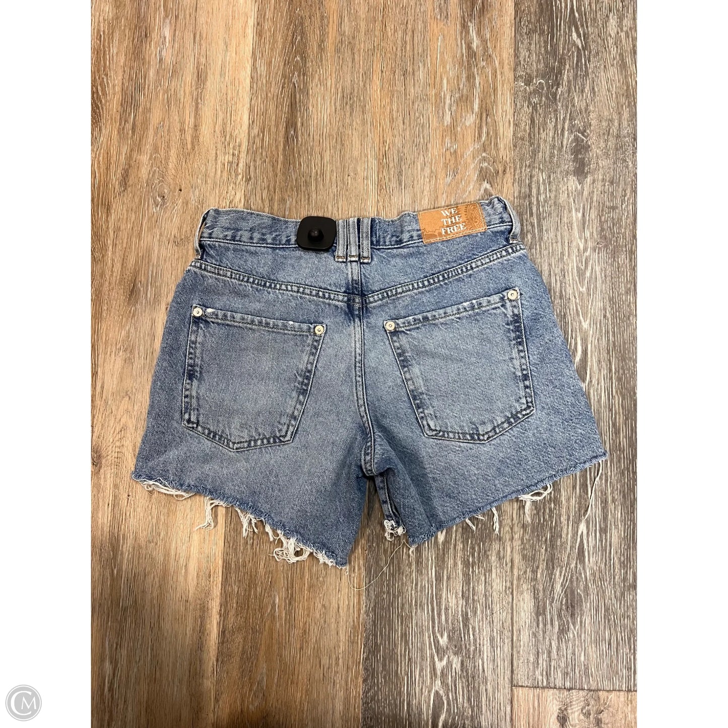 Shorts By Free People In Blue Denim, Size: 1/25