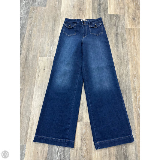 Jeans Wide Leg By Mos Mosh In Blue Denim, Size: 2