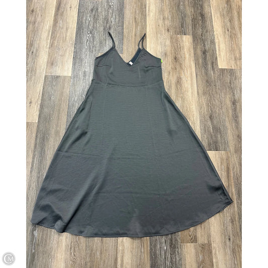Dress Casual Midi By Daily Practice By Anthropologie In Silver, Size: S