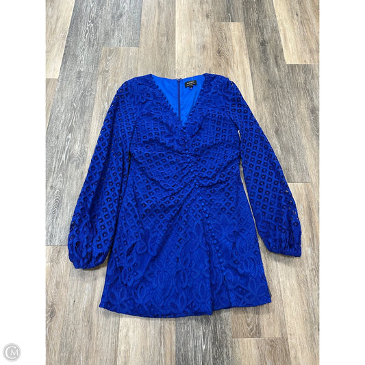 Dress Casual Short By Bardot In Blue, Size: 10