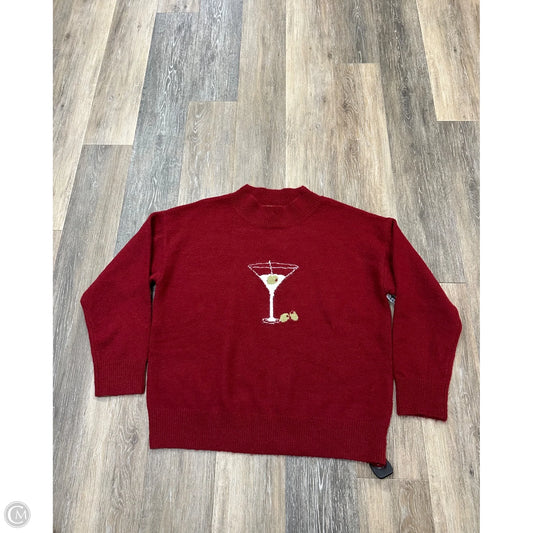 Sweater By Gilli In Red, Size: S