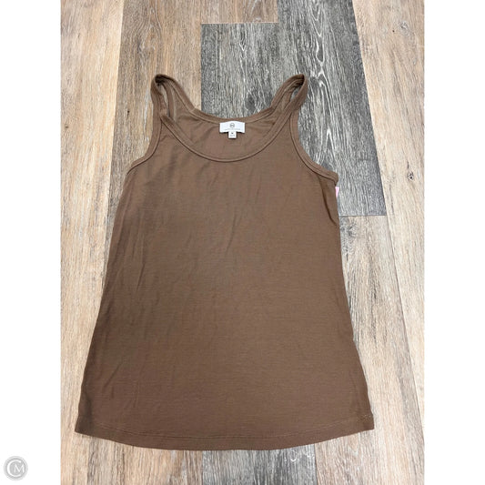 Tank Top By Adriano Goldschmied In Brown, Size: M