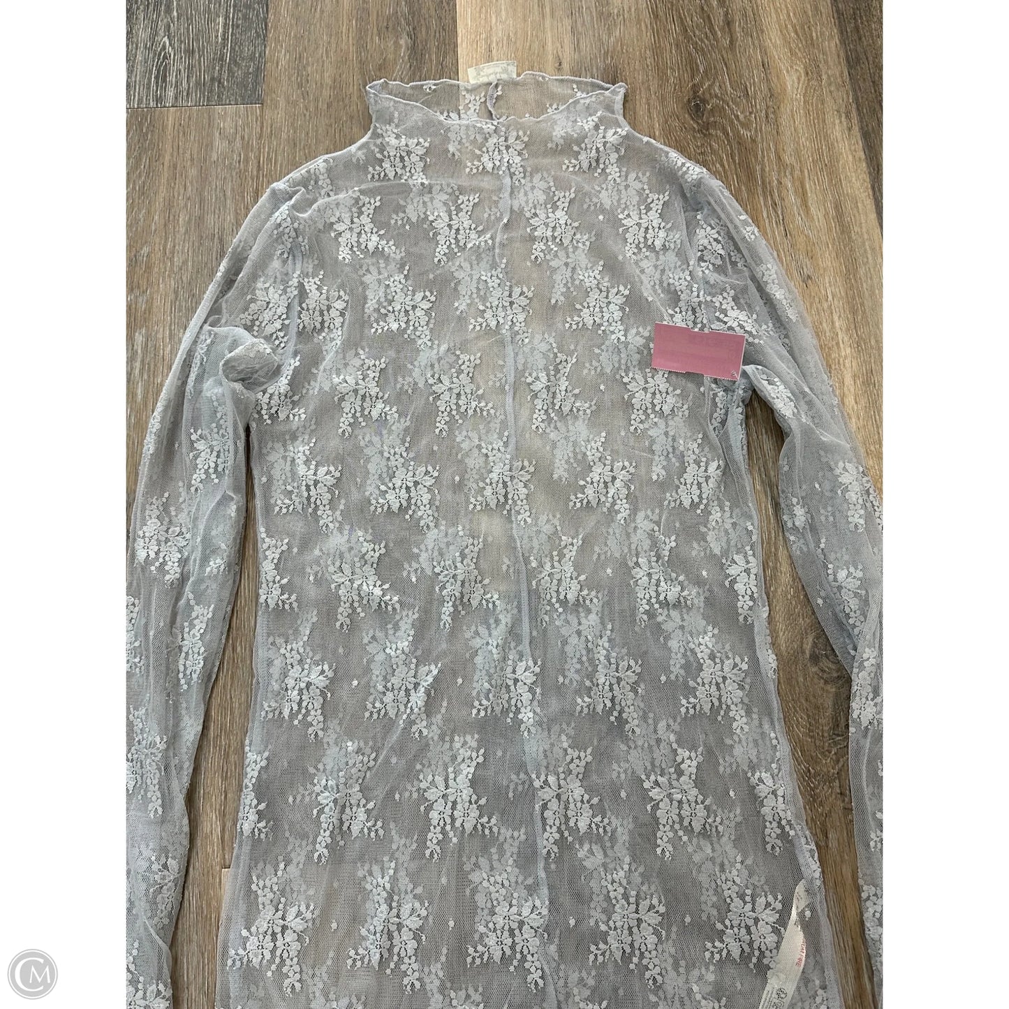 Top Long Sleeve By Free People In Grey, Size: L