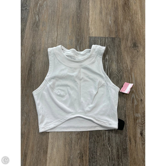 Athletic Tank Top By Lululemon In White, Size: 4