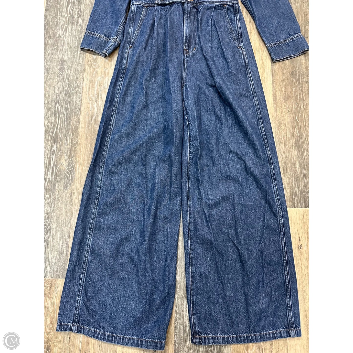 Jumpsuit By Madewell In Blue Denim, Size: 6