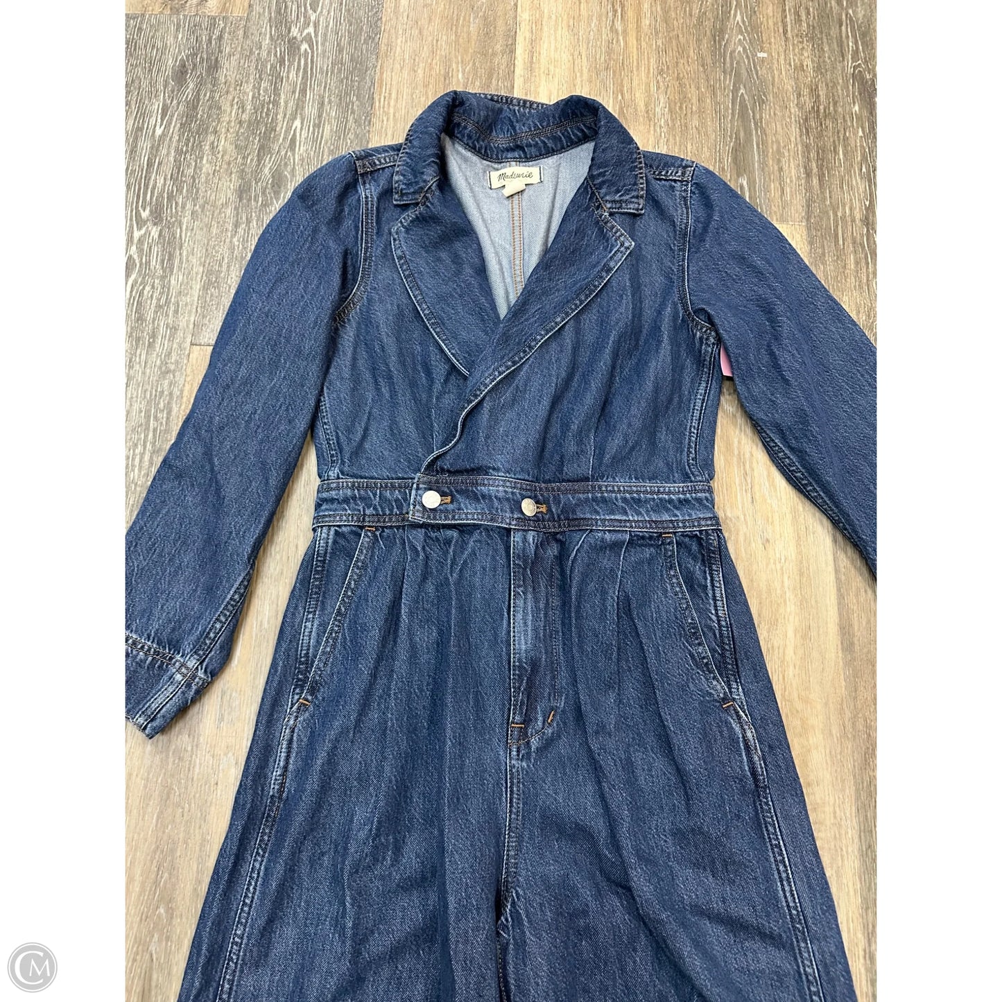 Jumpsuit By Madewell In Blue Denim, Size: 6