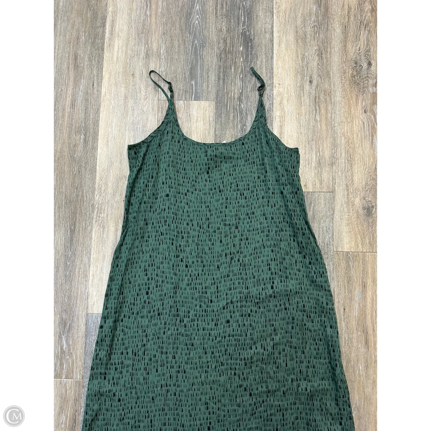 Dress Casual Midi By Eileen Fisher In Green, Size: M