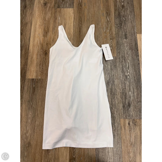 Athletic Dress By Athleta In White, Size: S