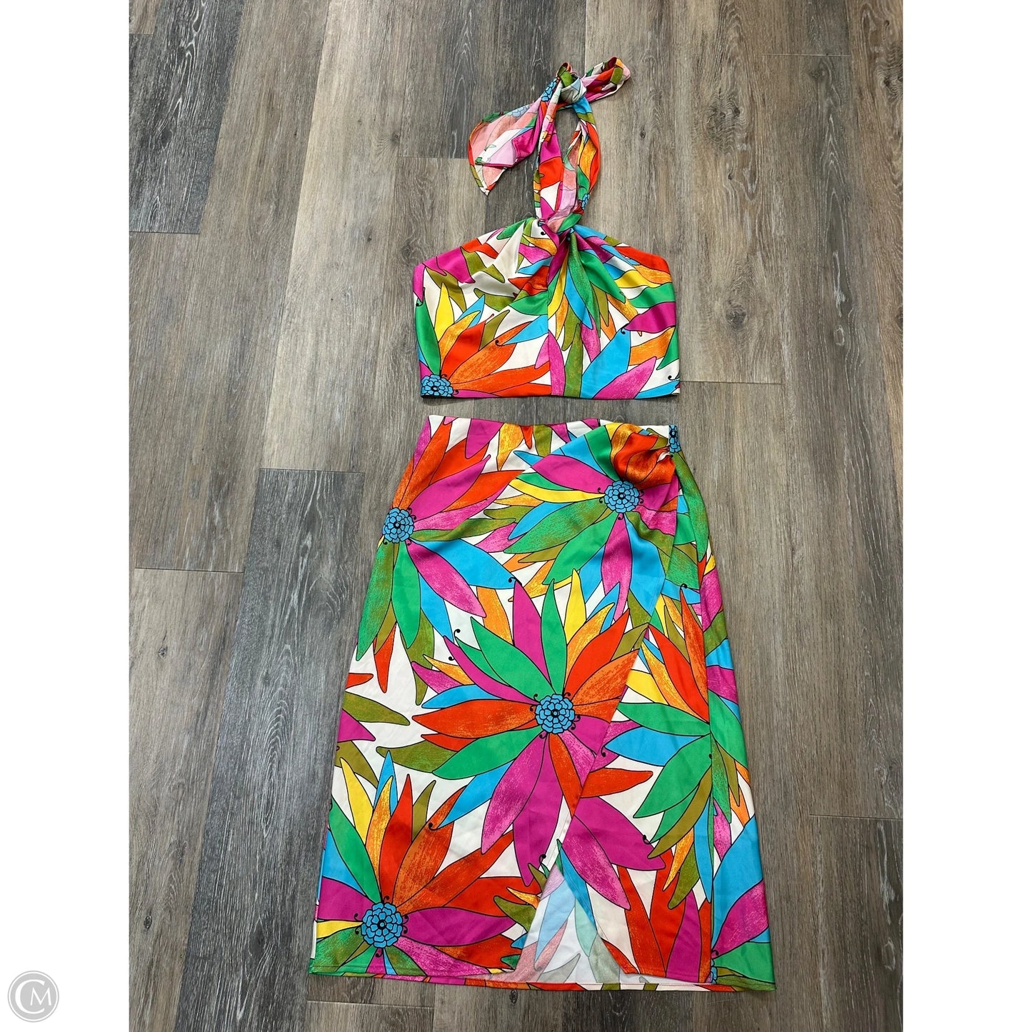 Skirt Set 2pc By Rachel Zoe In Multi-colored, Size: S