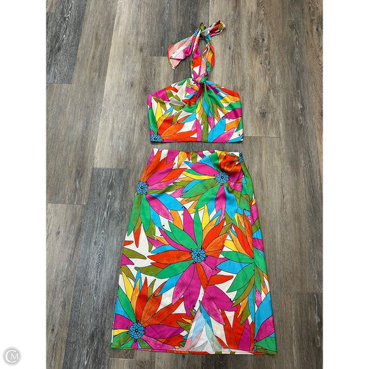 Skirt Set 2pc By Rachel Zoe In Multi-colored, Size: S