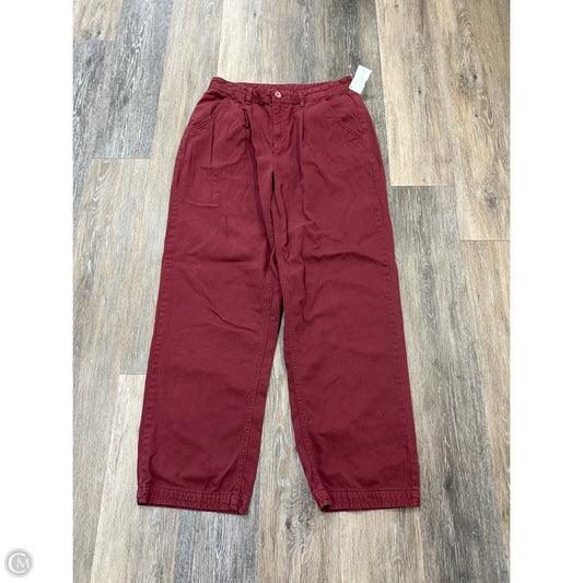 Pants Chinos & Khakis By Free People In Maroon, Size: 8