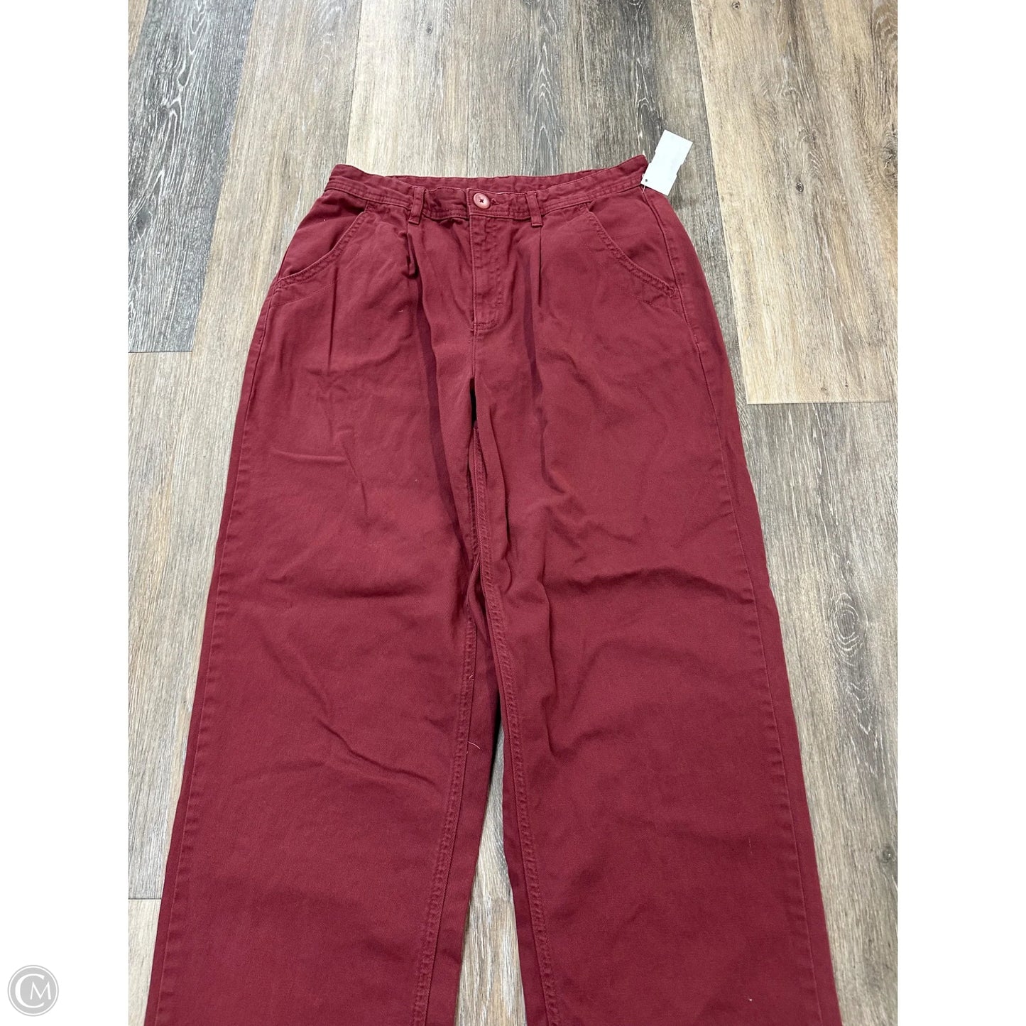 Pants Chinos & Khakis By Free People In Maroon, Size: 8