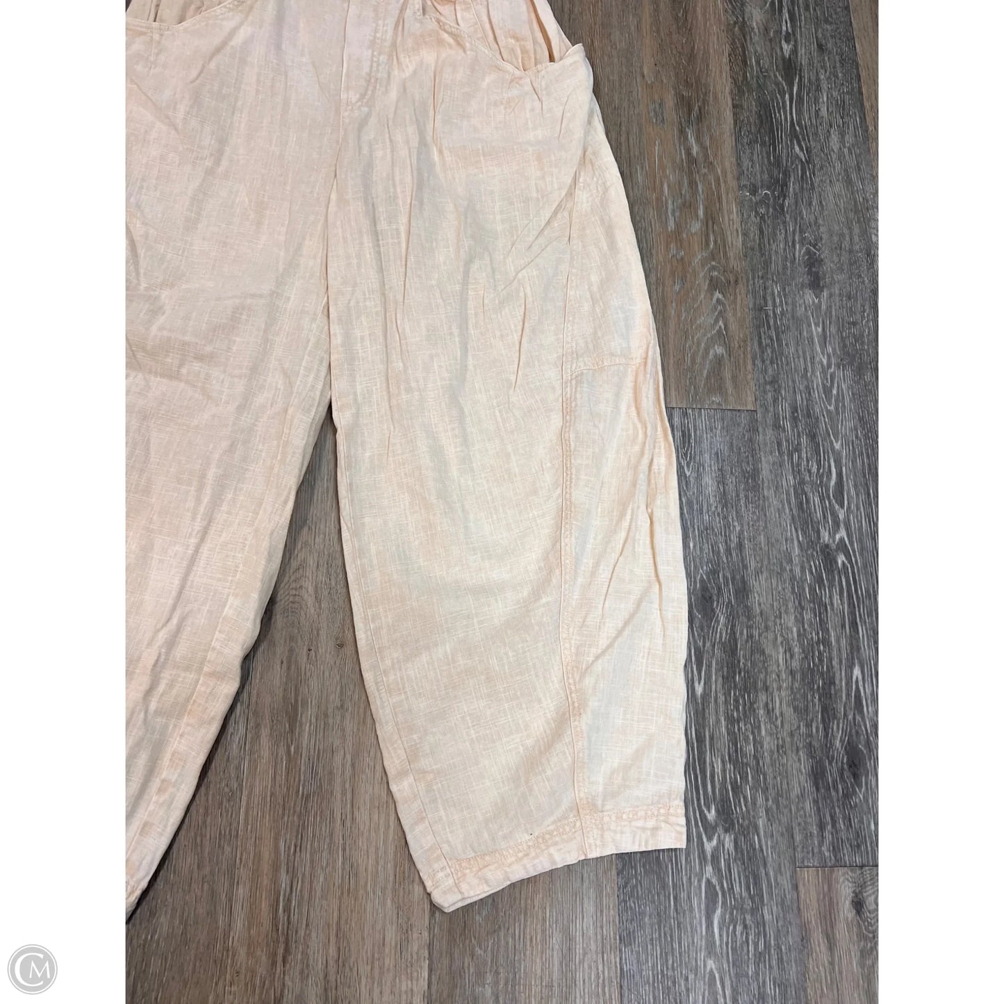 Pants Linen By Free People In Cream, Size: M