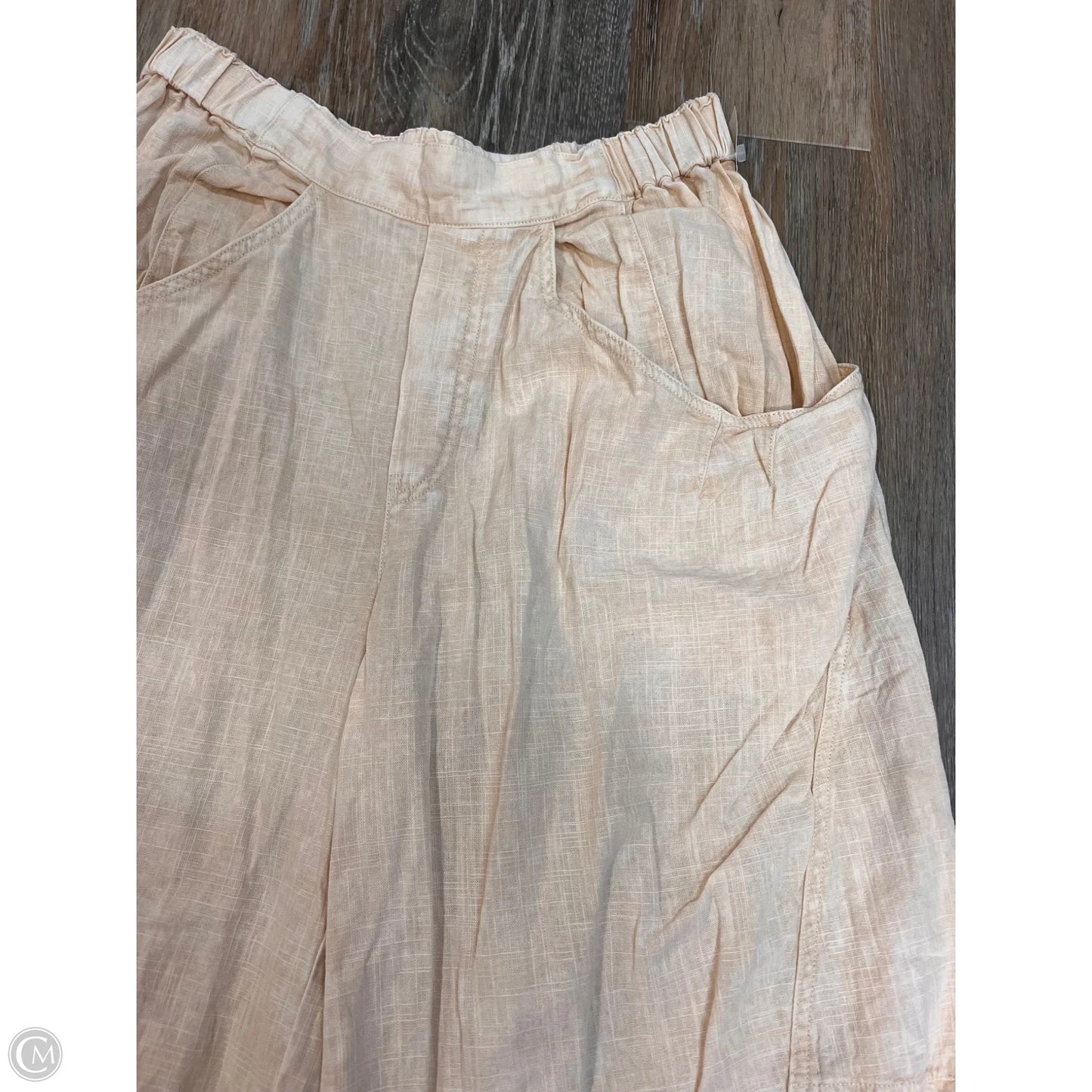Pants Linen By Free People In Cream, Size: M