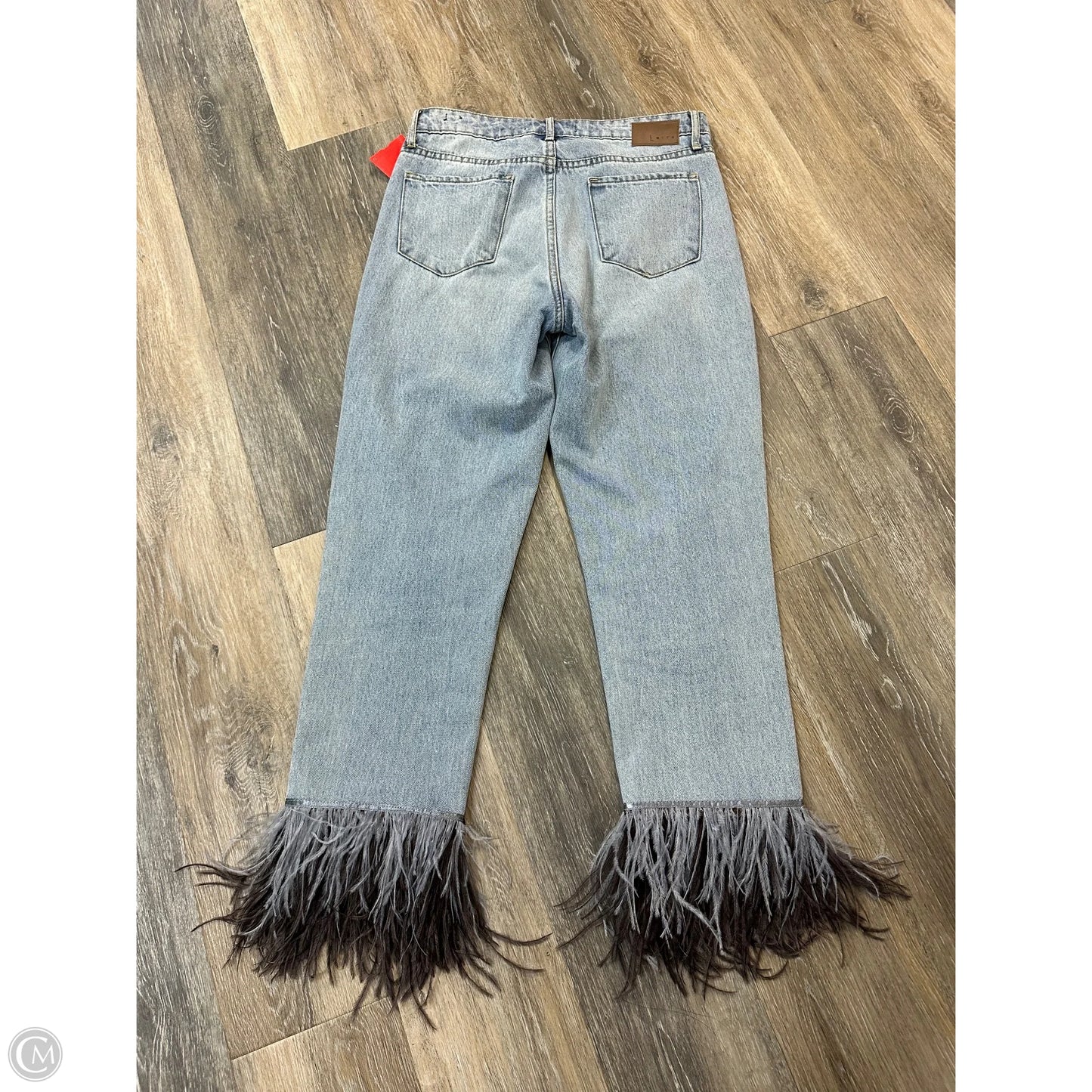 Jeans Cropped By Leith In Blue Denim, Size: 6