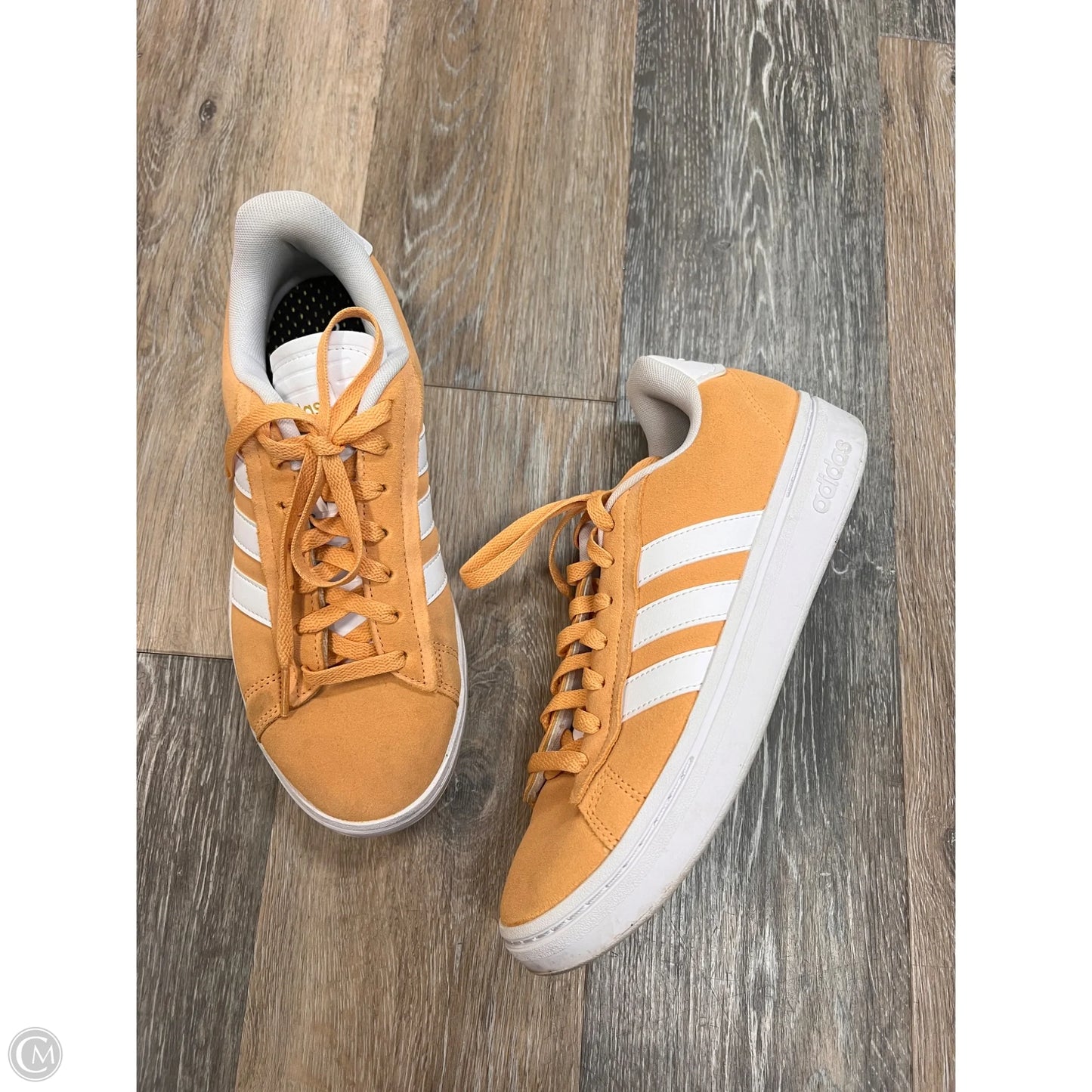 Shoes Sneakers By Adidas In Orange, Size: 9.5