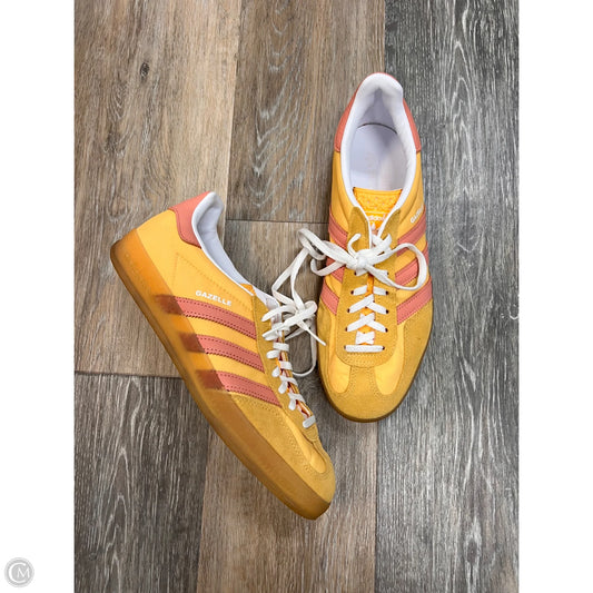 Shoes Sneakers By Adidas In Yellow, Size: 9.5