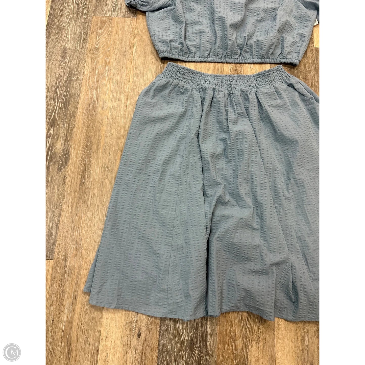 Skirt Set 2pc By Torrid In Blue, Size: 2x