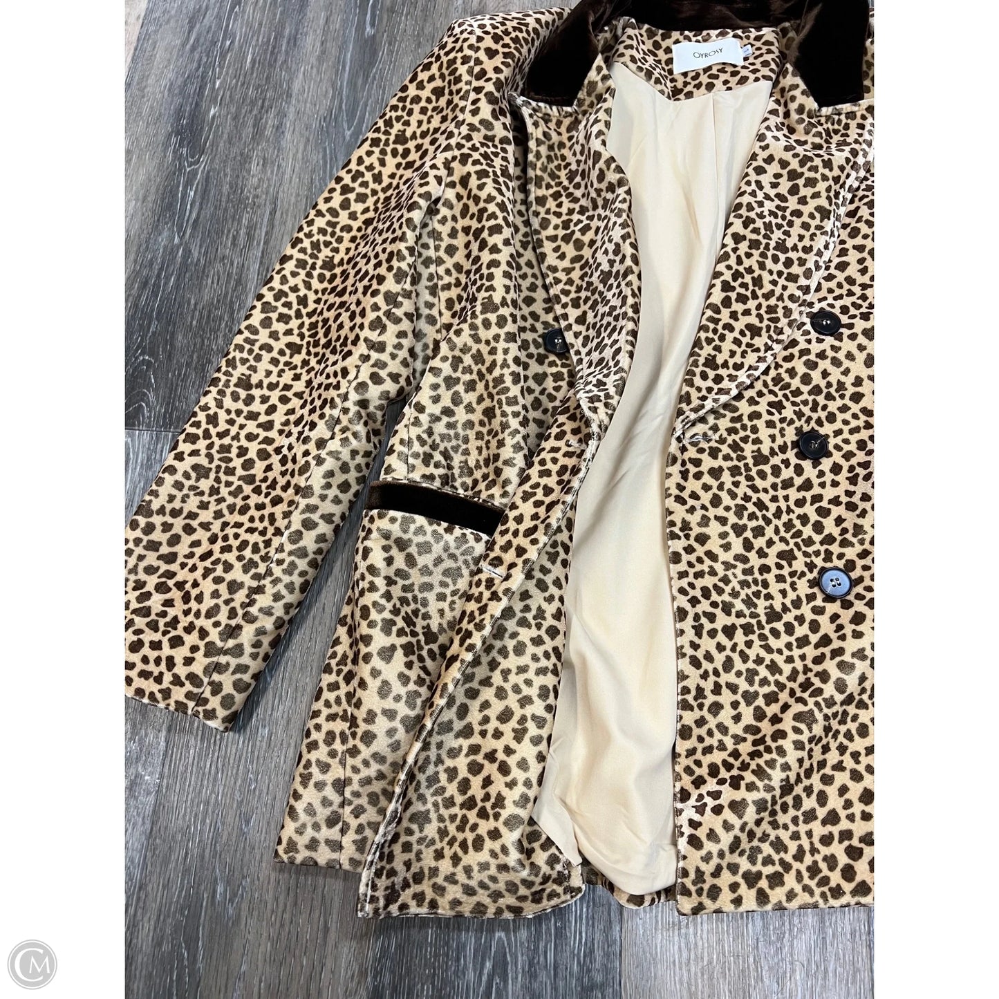 Blazer By OYROSY In Animal Print, Size: L
