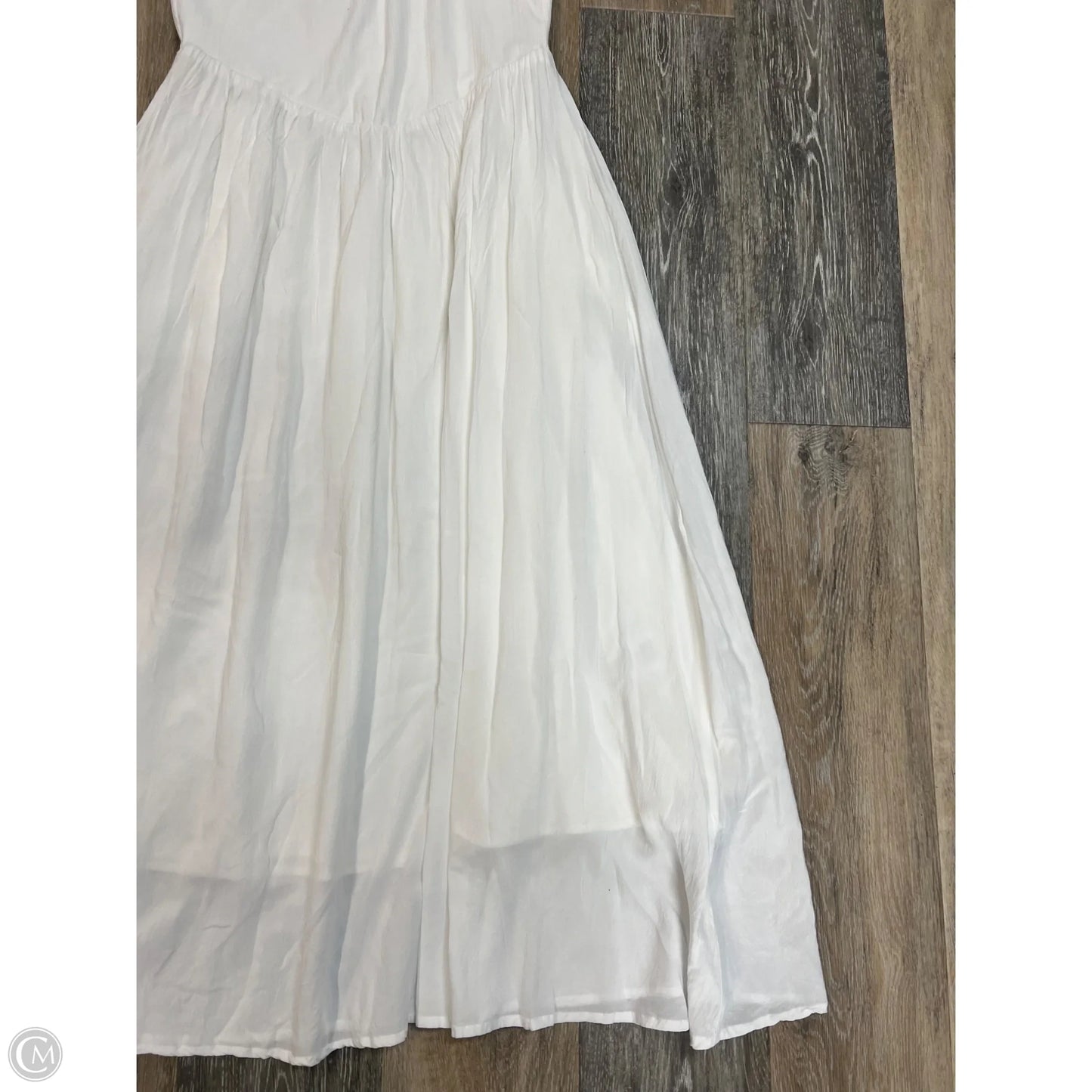 Dress Casual Midi By Heartloom In White, Size: M