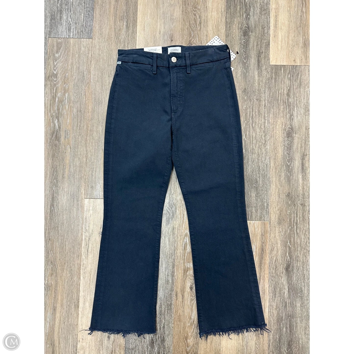 Jeans Cropped By Citizens Of Humanity In Navy, Size: 4