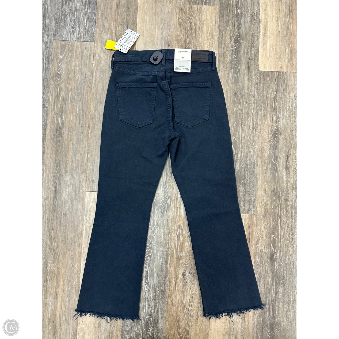 Jeans Cropped By Citizens Of Humanity In Navy, Size: 4