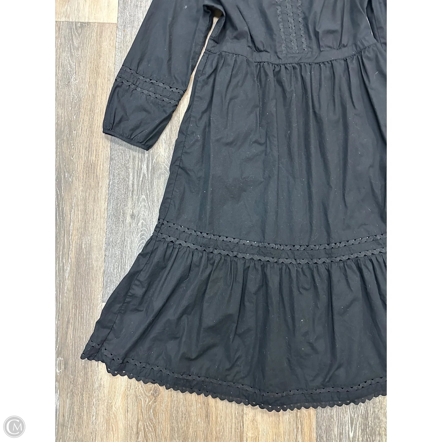 Dress Casual Midi By Evereve In Black, Size: S