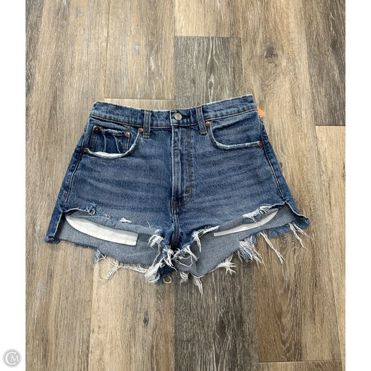Shorts By Abercrombie And Fitch In Blue Denim, Size: 2