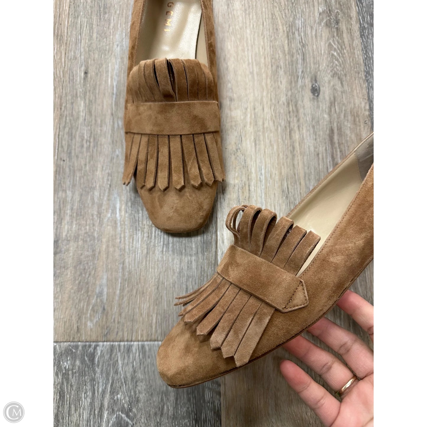 Shoes Flats By M.Gemi In Brown, Size: 10