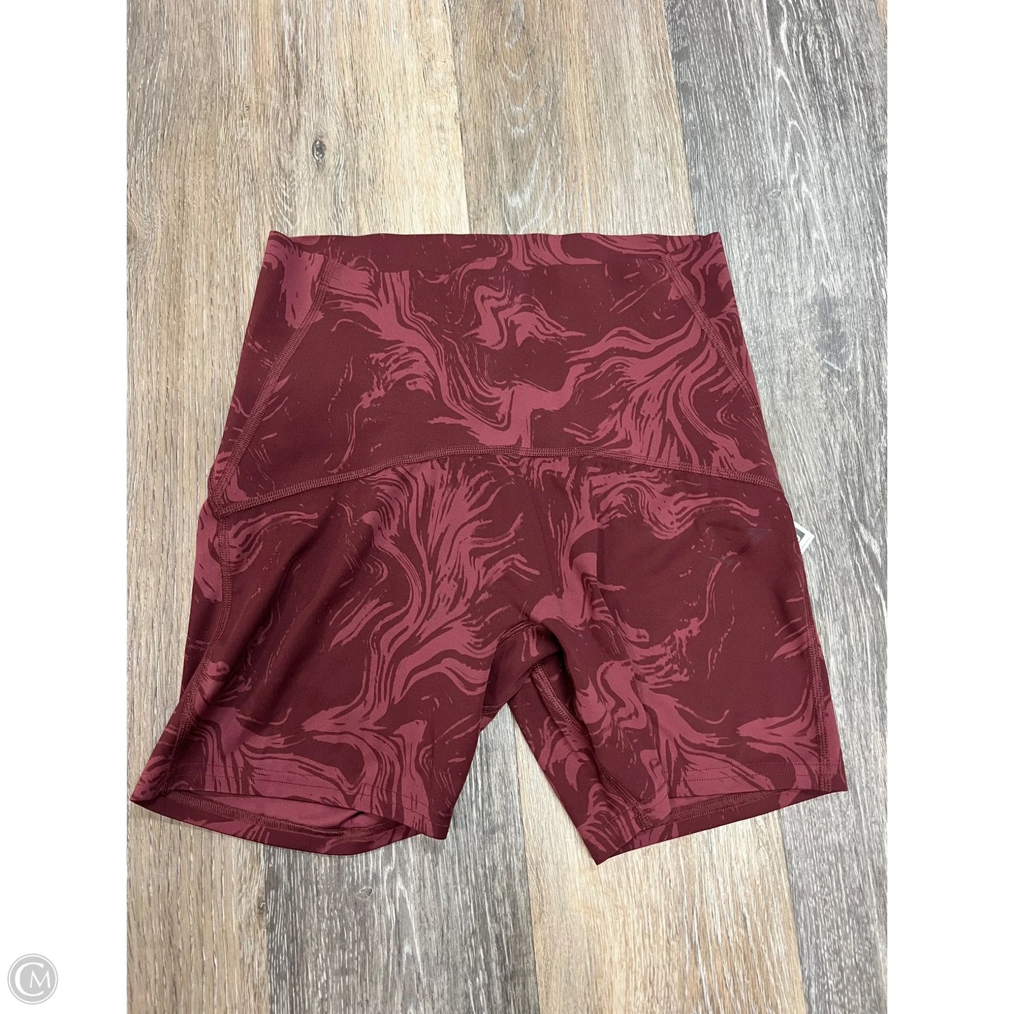 Athletic Shorts By Gym Shark In Maroon, Size: M