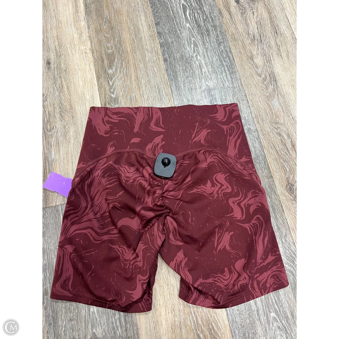 Athletic Shorts By Gym Shark In Maroon, Size: M