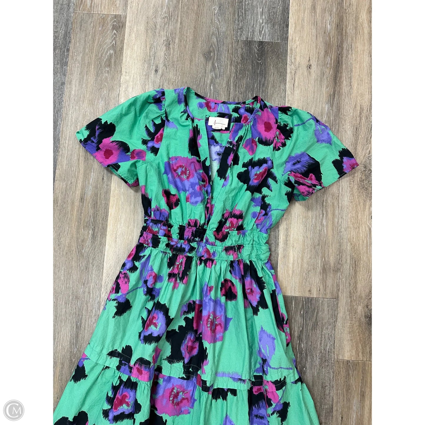 Dress Casual Maxi By Anthropologie In Floral Print, Size: L