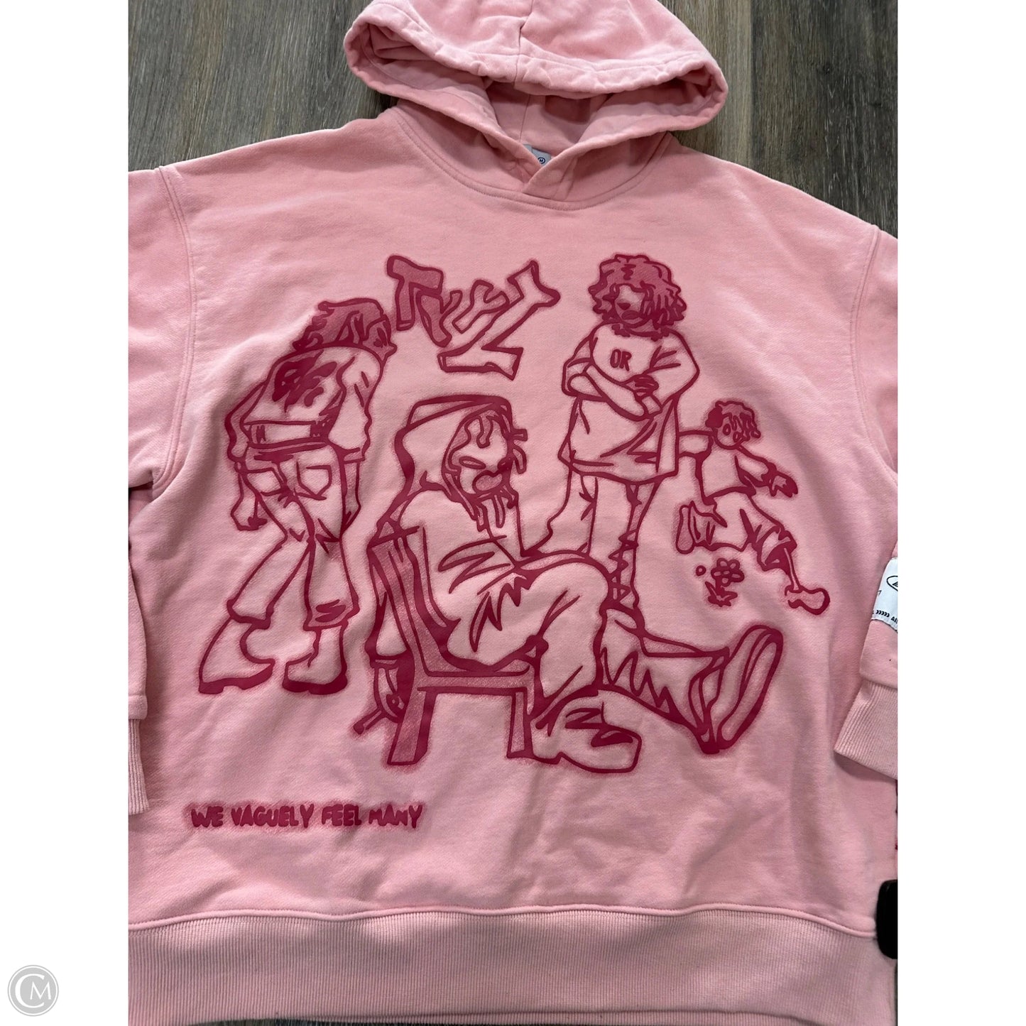 Sweatshirt Hoodie By Aelfric Eden In Pink, Size: M