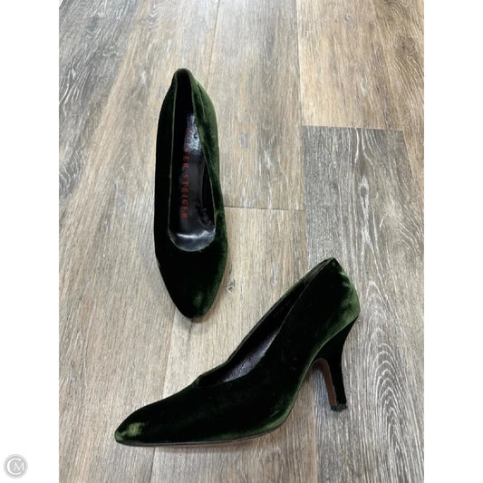 Shoes Heels Block By Walter Steiger In Green, Size: 8.5
