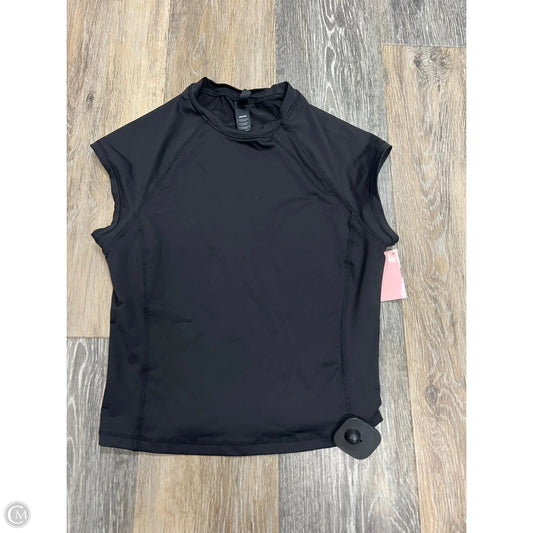 Athletic Top Short Sleeve By Skims In Black, Size: S