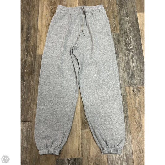 Athletic Pants By Pink In Grey, Size: M