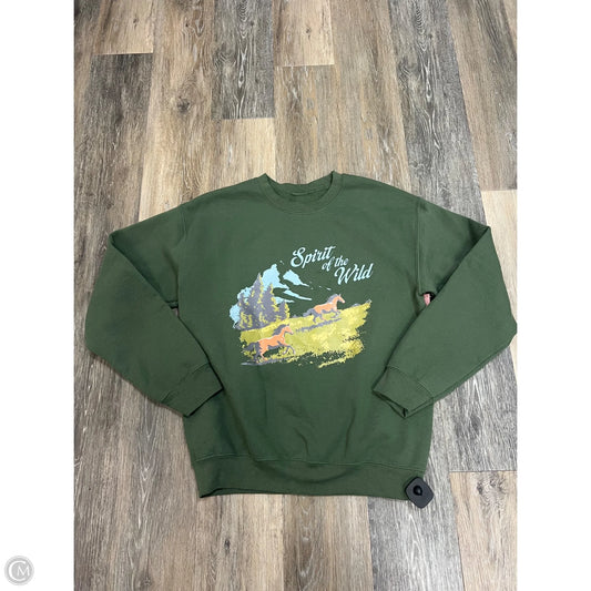 Sweatshirt Crewneck By The Nest In Green, Size: S