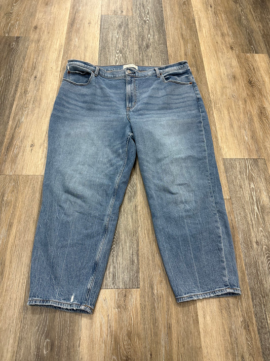 Jeans Straight By Abercrombie And Fitch  Size: 18