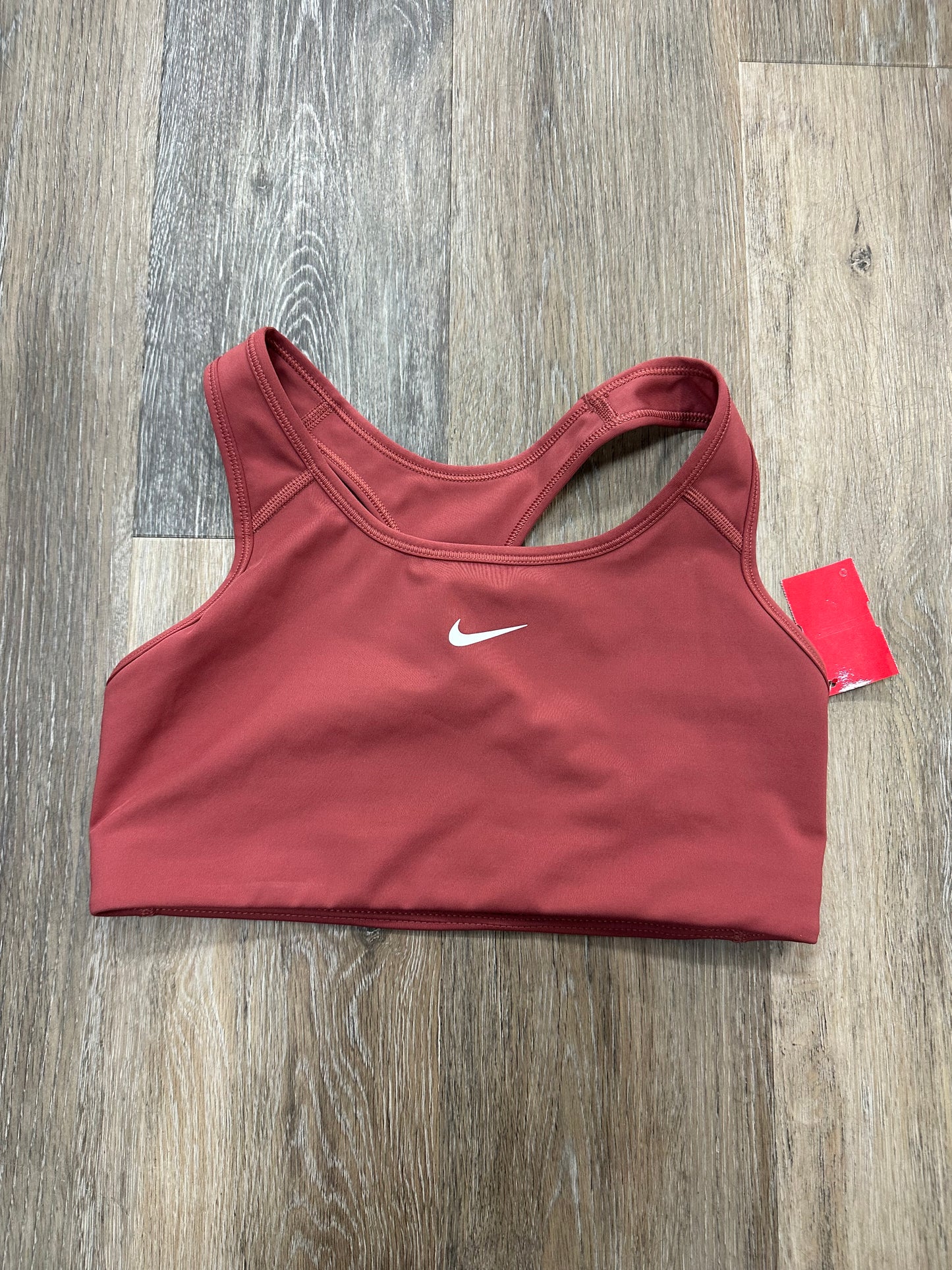 Pink Athletic Bra Nike Apparel, Size M