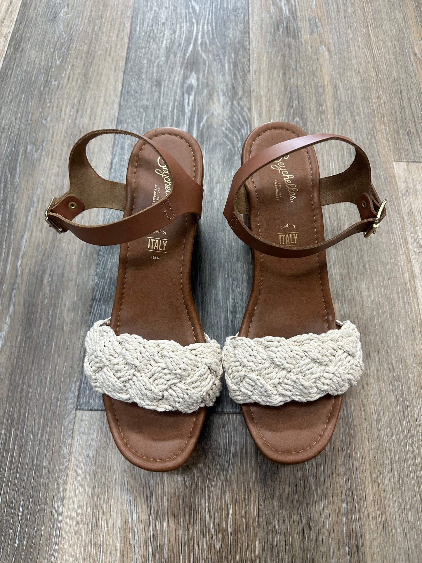 Sandals Heels Block By Seychelles  Size: 9.5