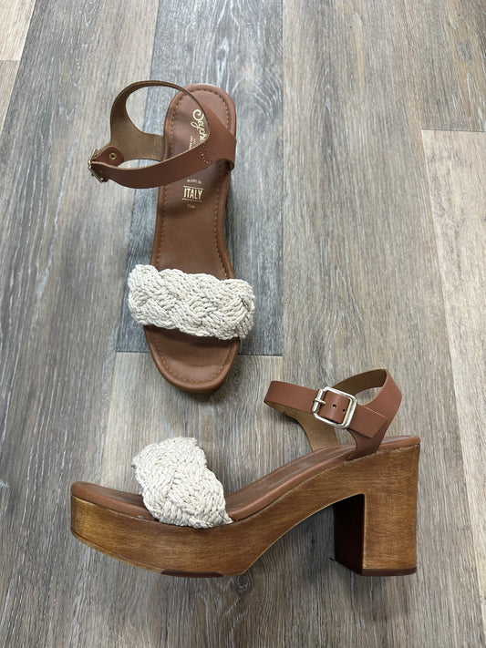 Sandals Heels Block By Seychelles  Size: 9.5