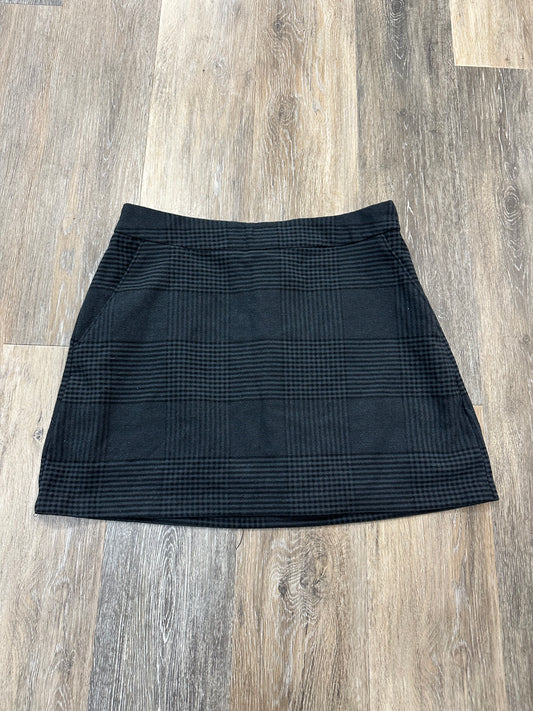 Skirt Mini & Short By Abercrombie And Fitch In Plaid Pattern, Size: M