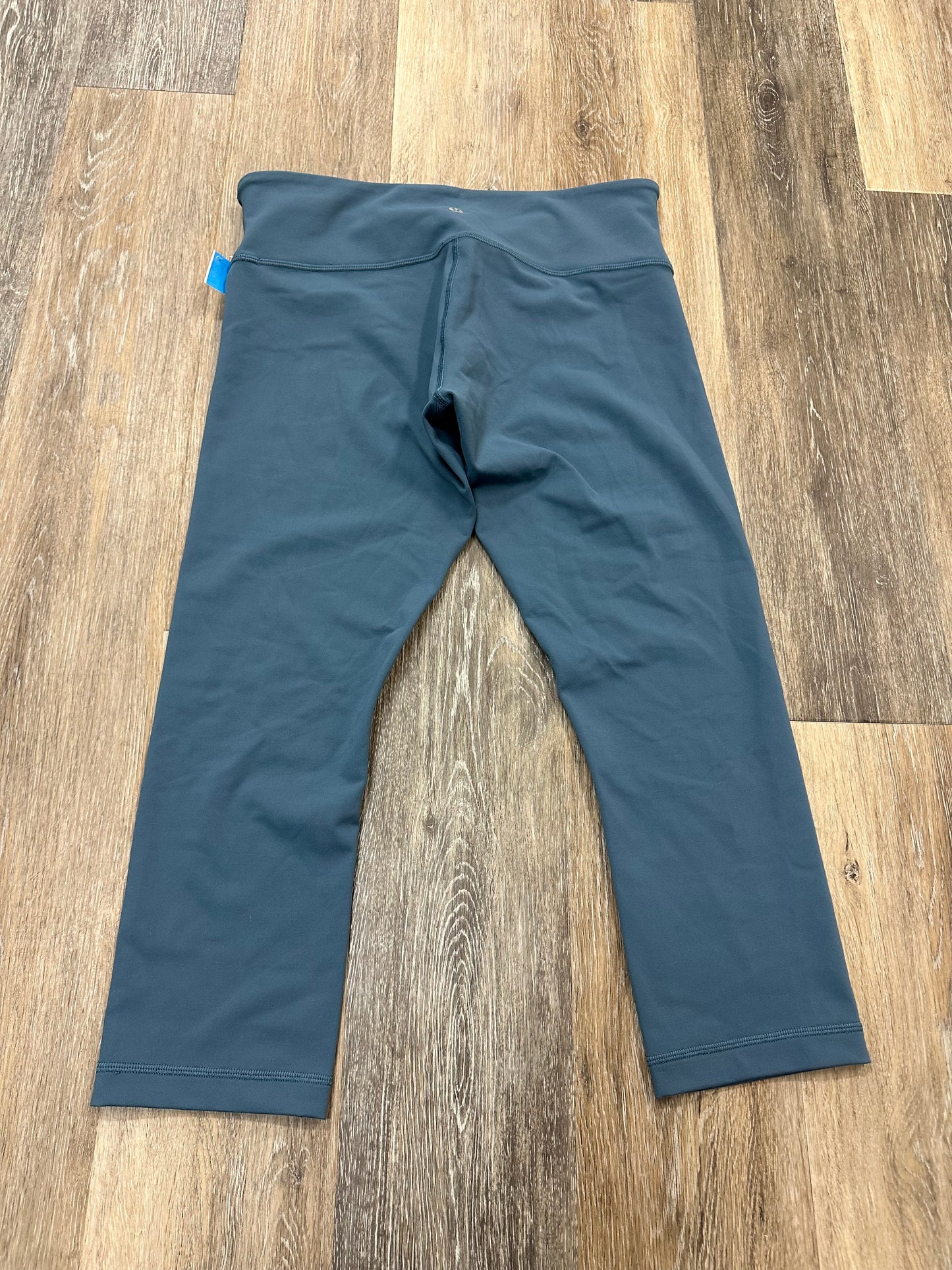 Athletic Capris By Lululemon In Blue, Size: 10