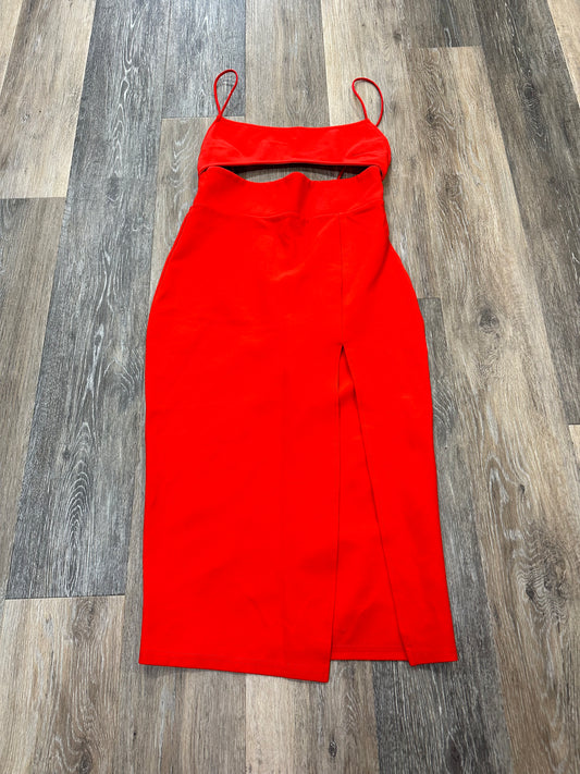 Dress Party Midi By Superdown In Red, Size: M